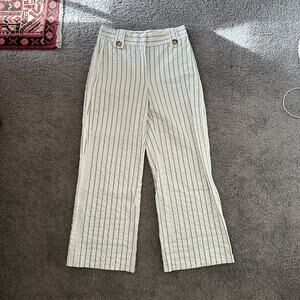 Derek Lam 10 Crosby Pinstripe Pants